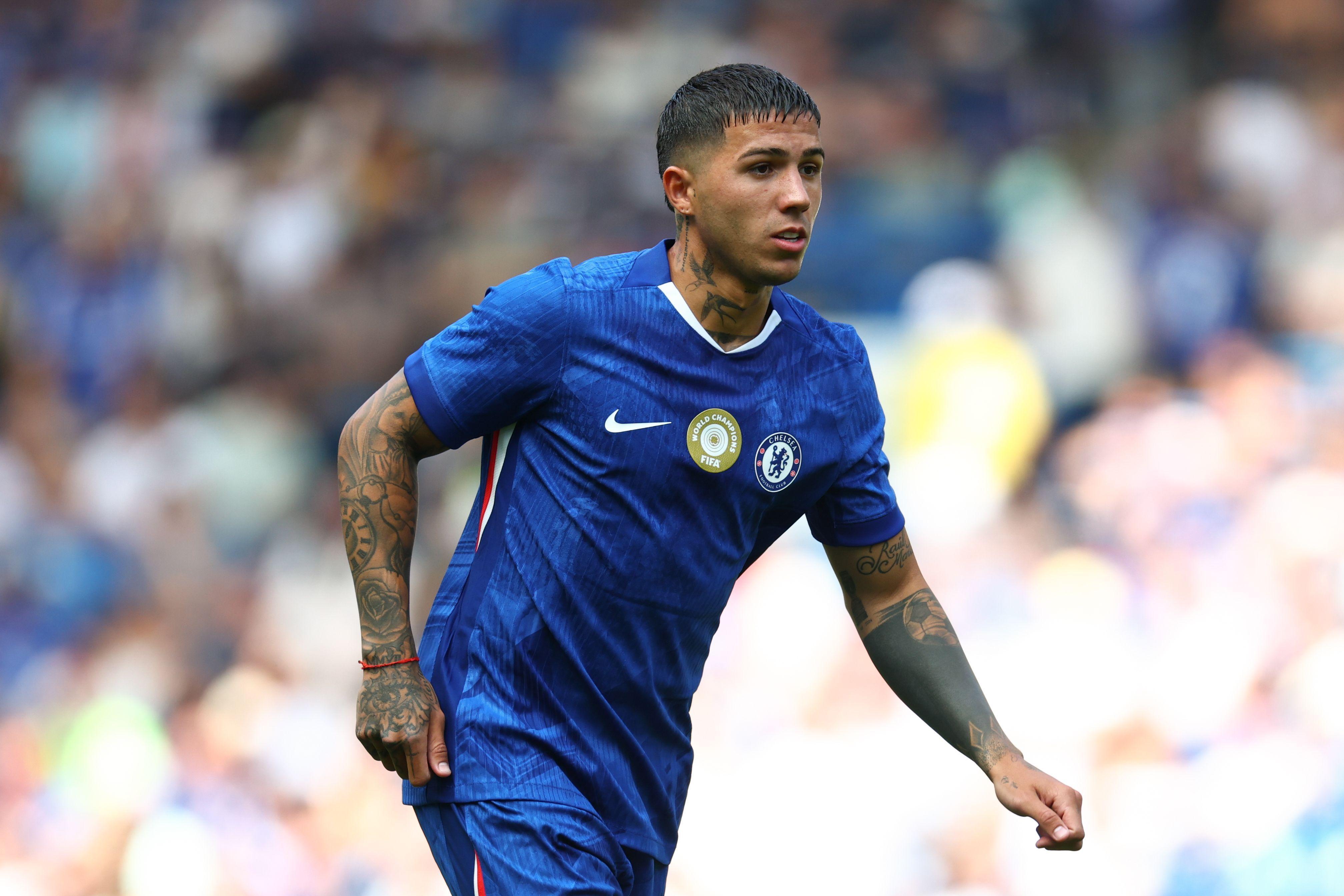 恩佐切尔西生涯第二次在英超单场传射建功，上次是去年对莱斯特城